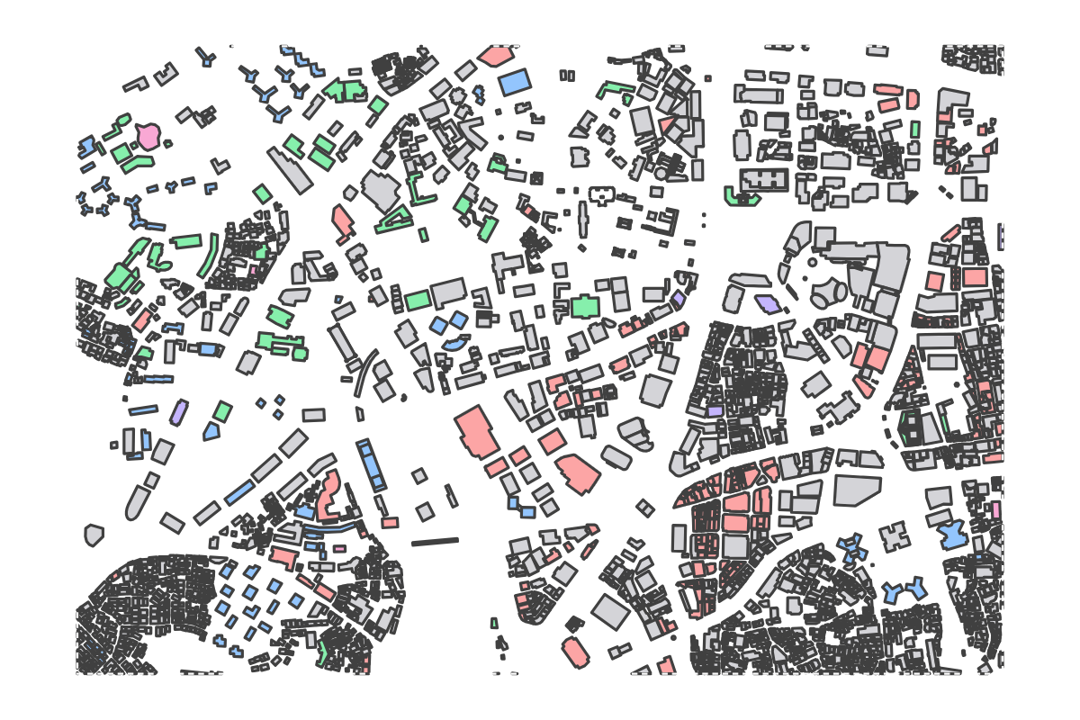Program breakdown map