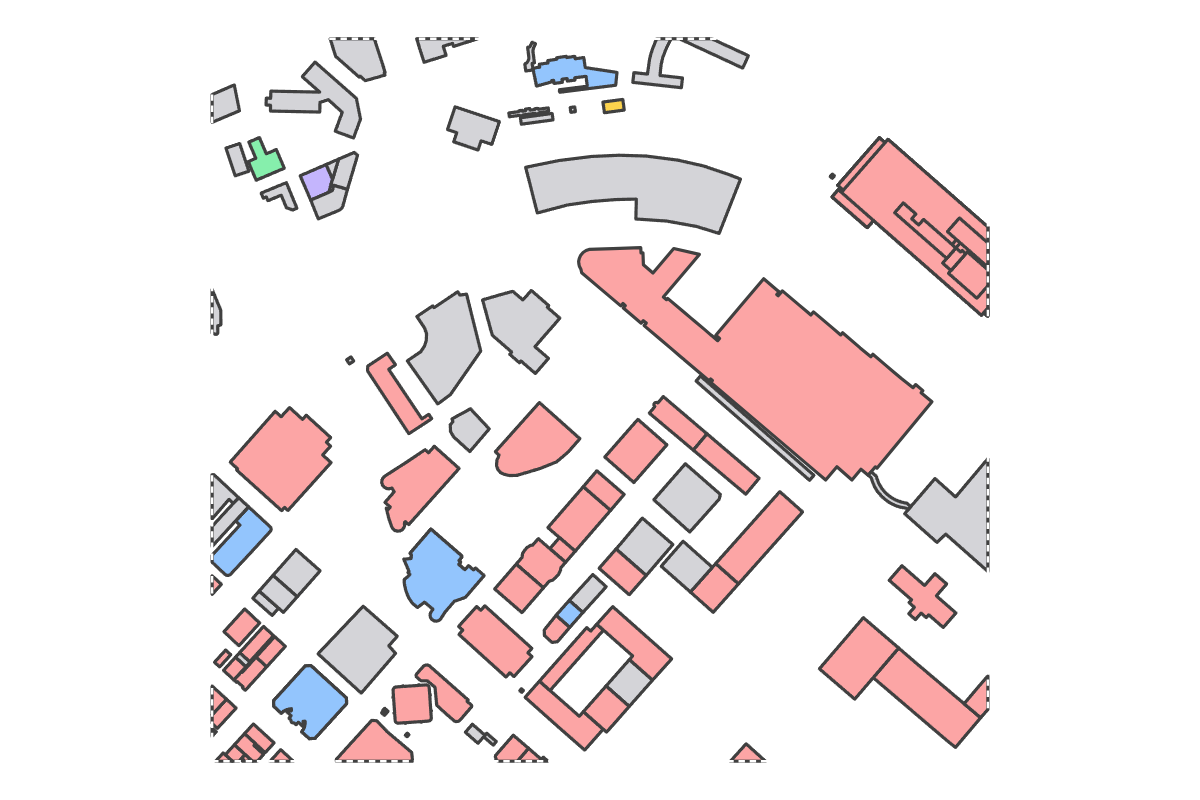 Program breakdown map