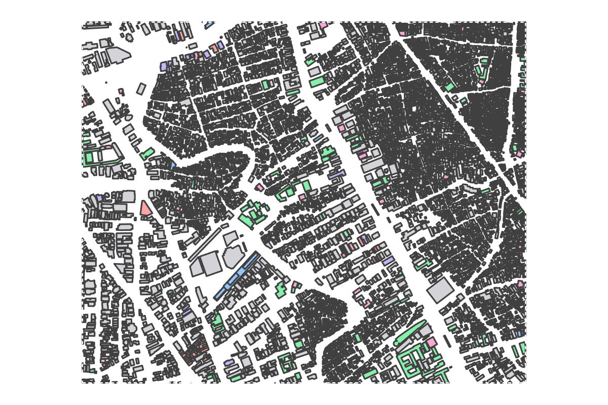 Program breakdown map