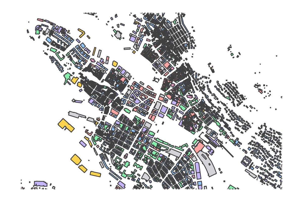 Program breakdown map