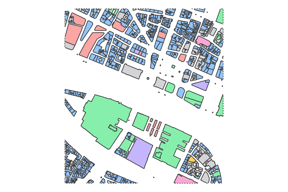 Program breakdown map