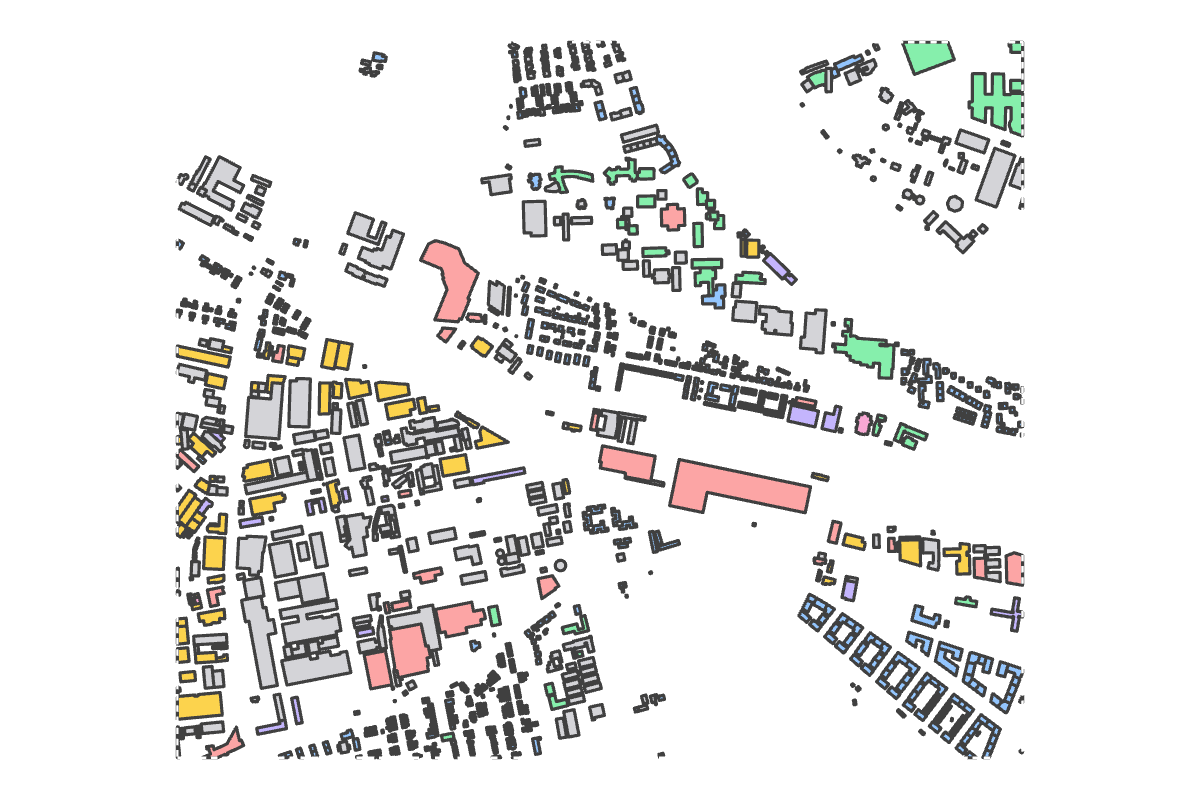 Program breakdown map