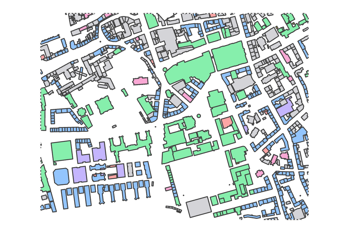 Program breakdown map