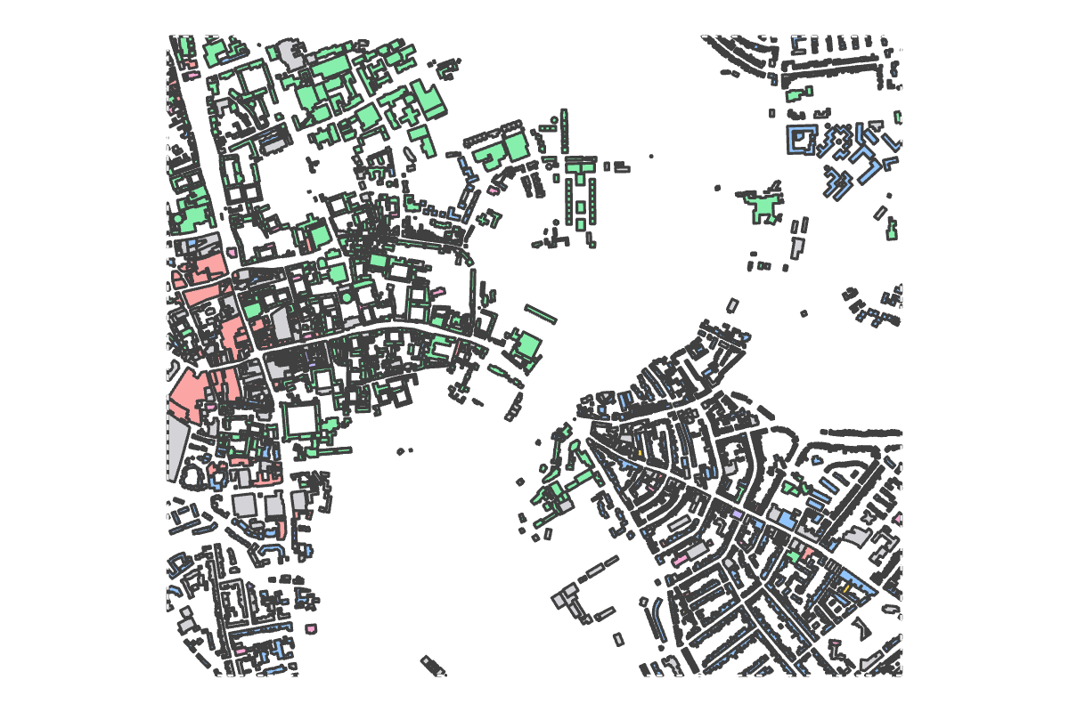 Program breakdown map
