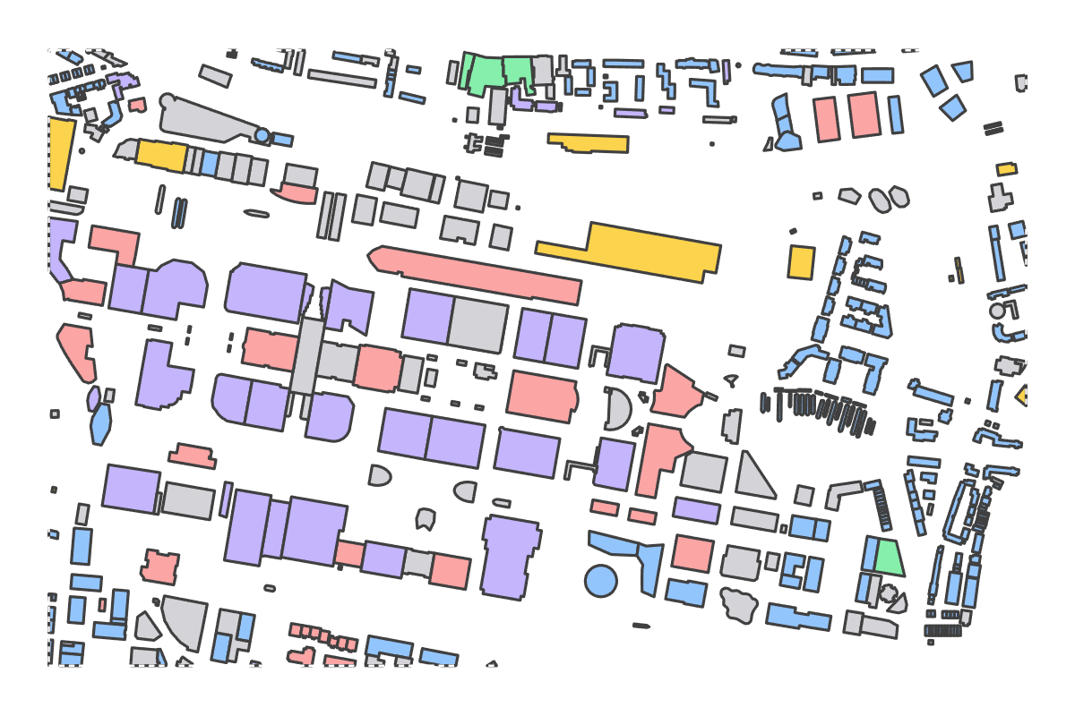 Program breakdown map
