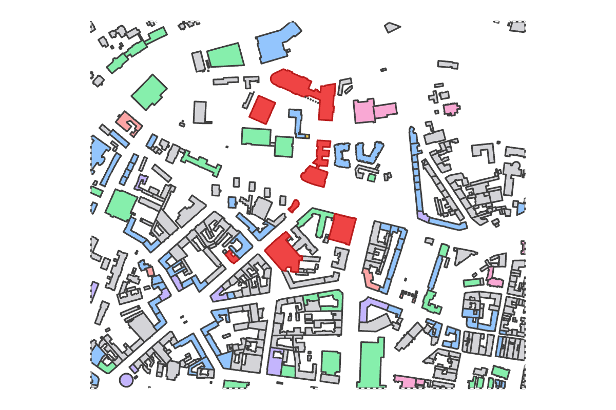 Program breakdown map