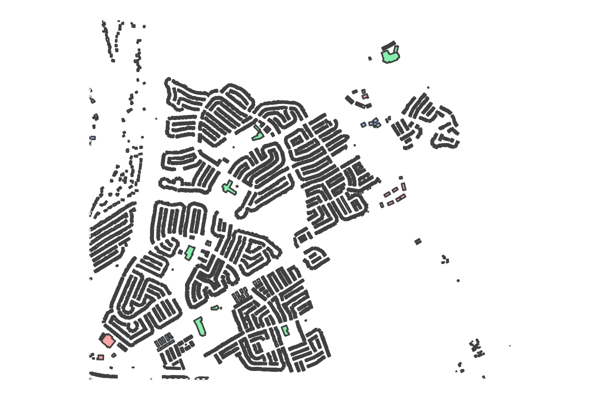 Program breakdown map
