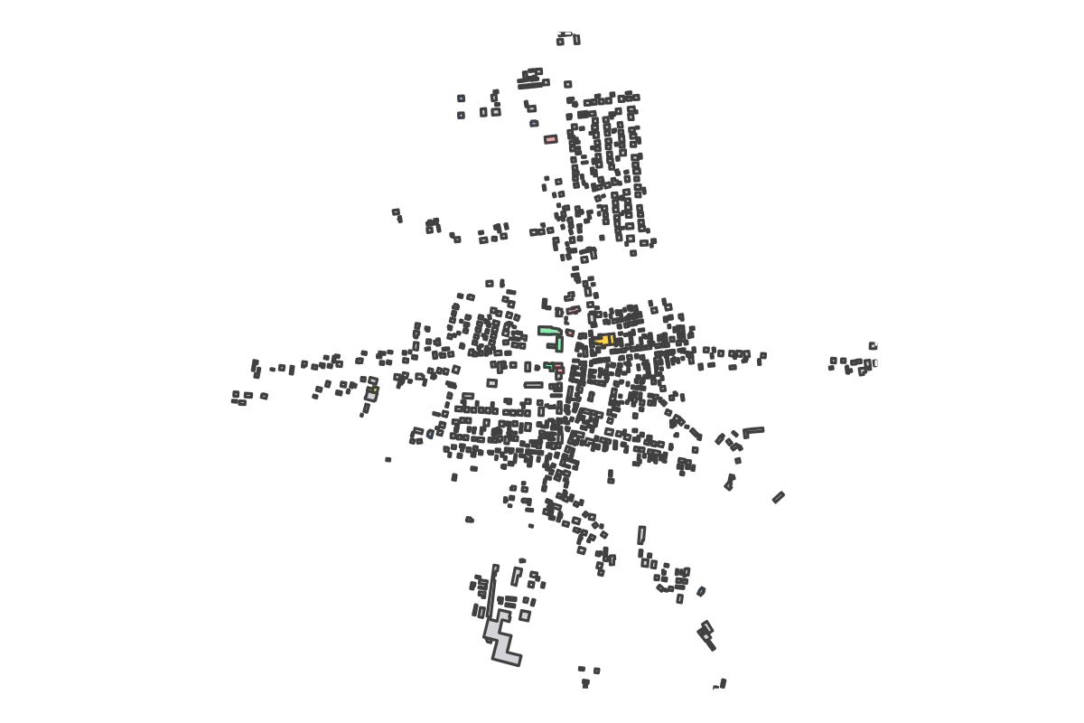Program breakdown map