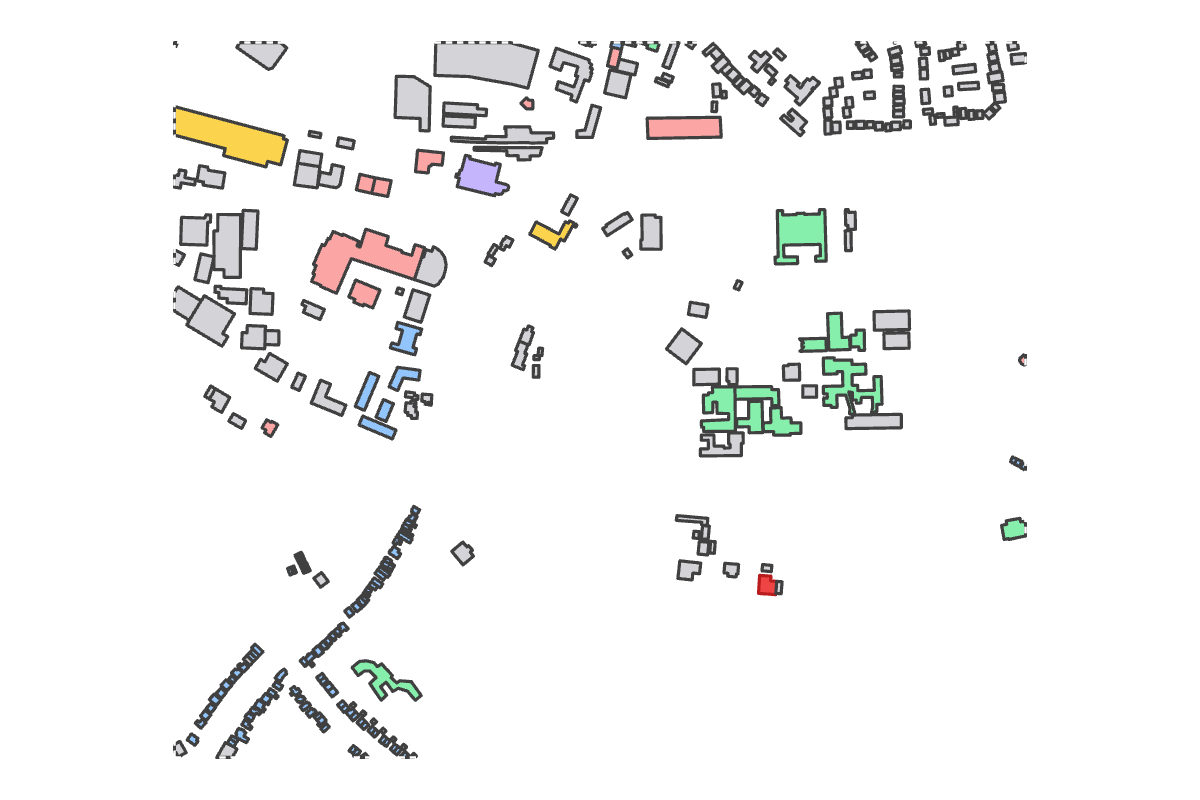 Program breakdown map