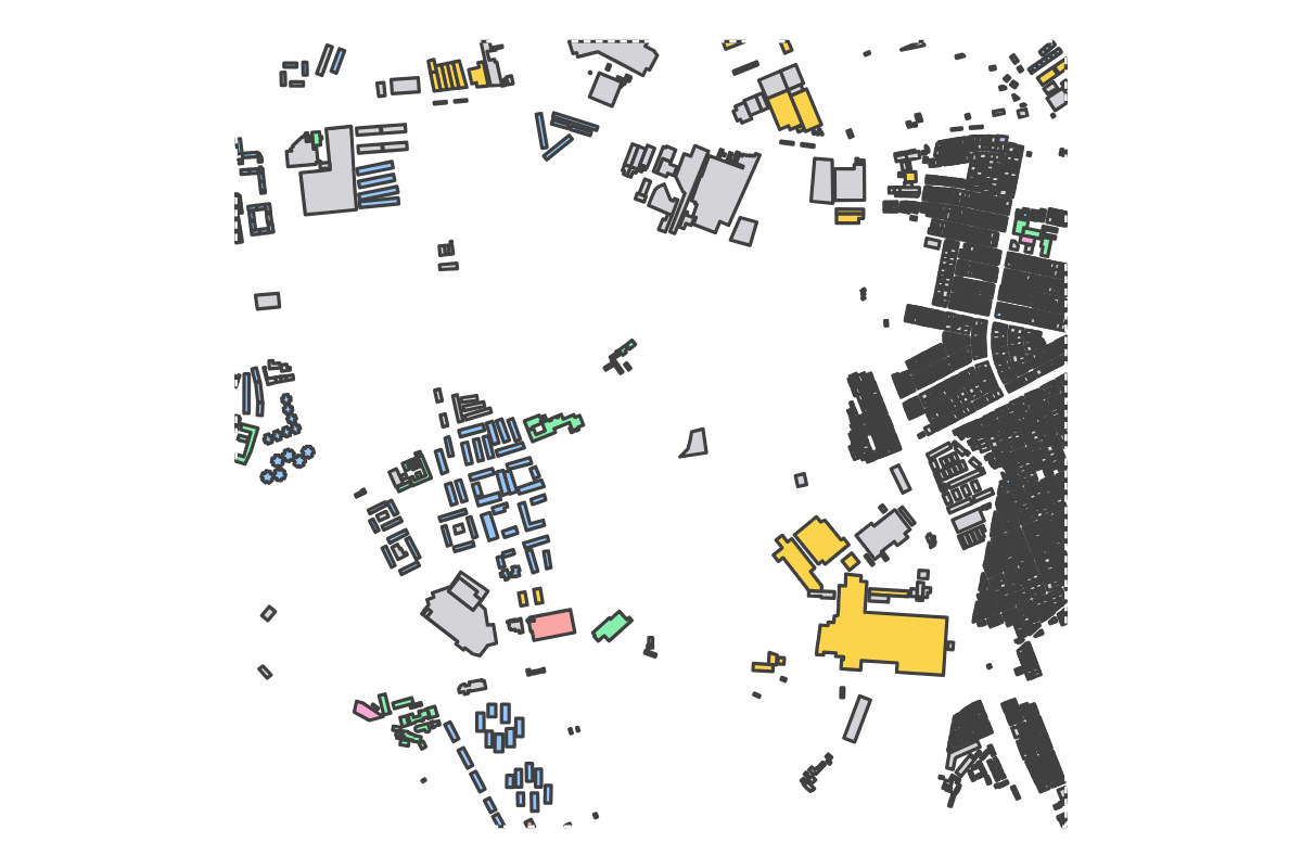 Program breakdown map