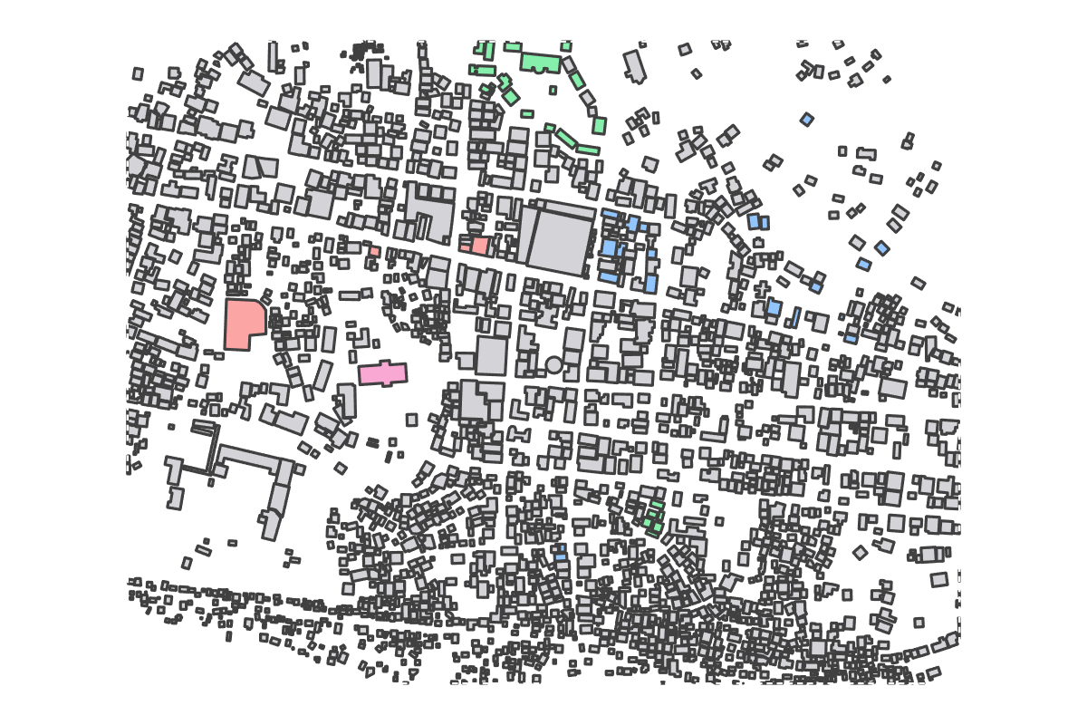 Program breakdown map