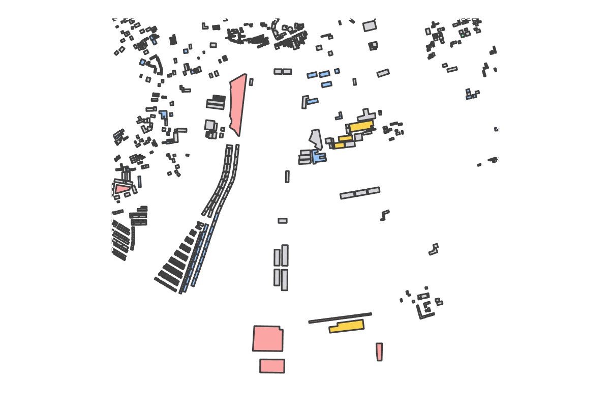 Program breakdown map
