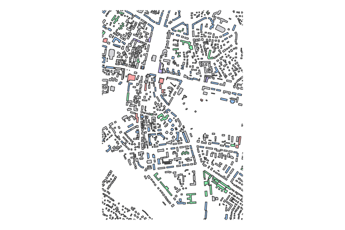 Program breakdown map