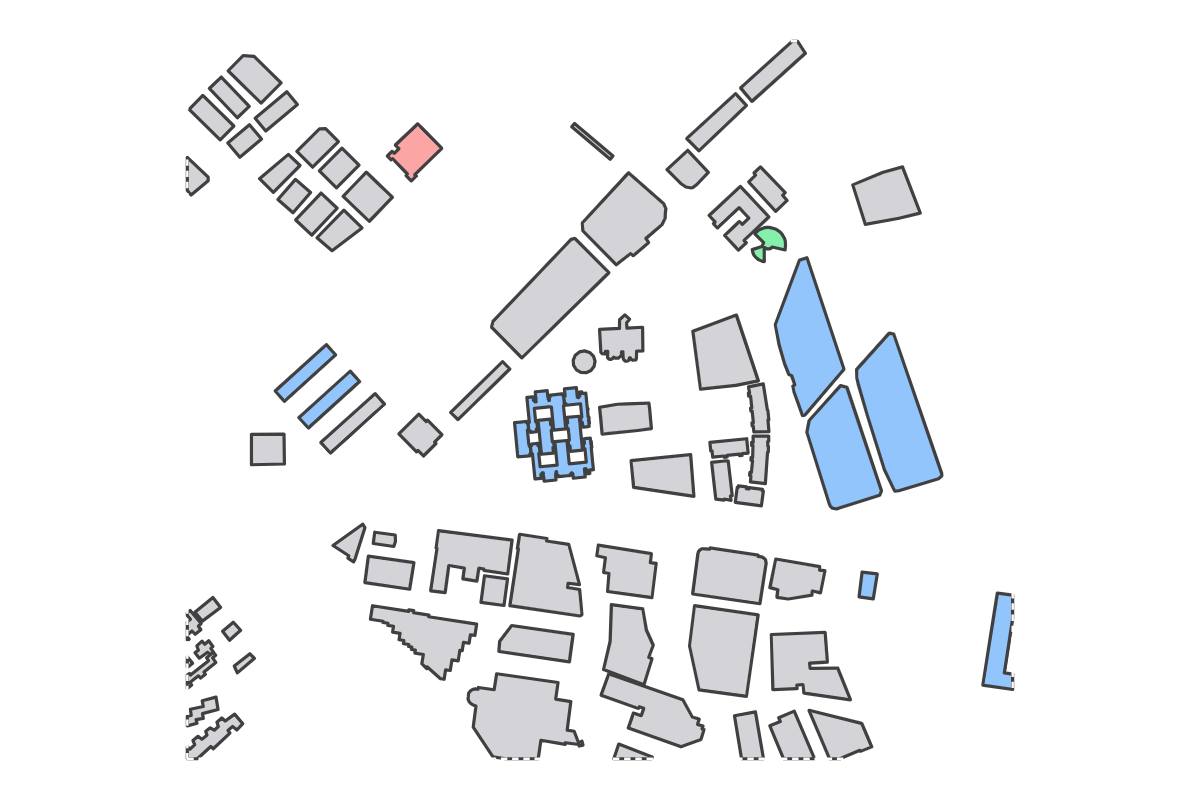 Program breakdown map