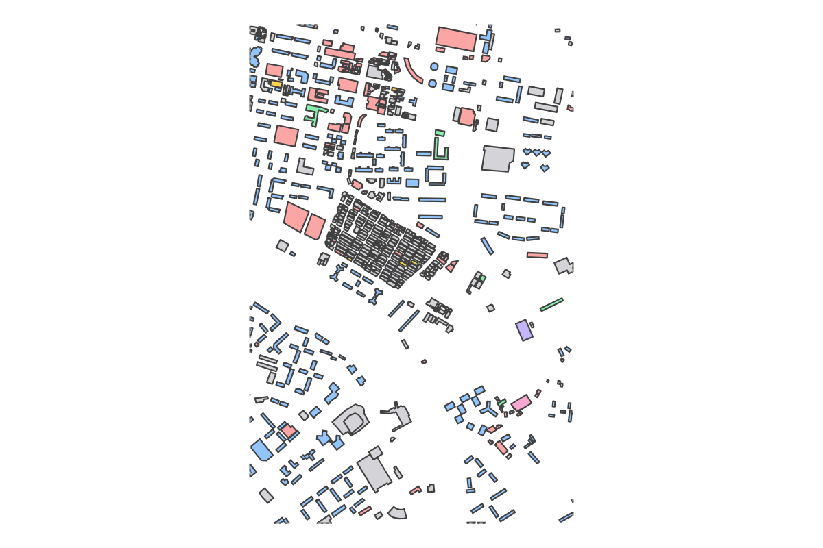 Program breakdown map