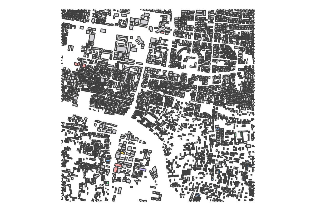 Program breakdown map