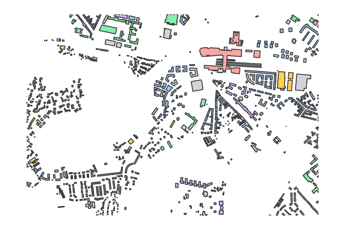 Program breakdown map