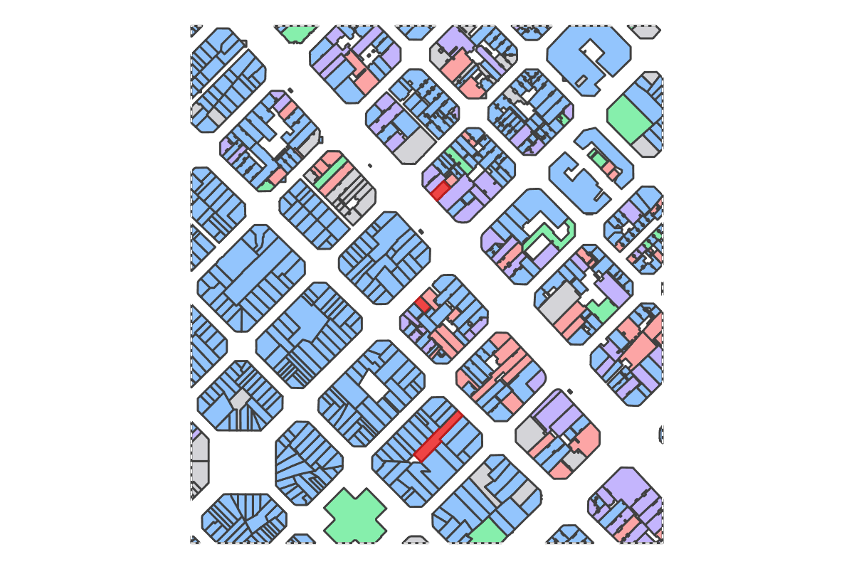 Program breakdown map