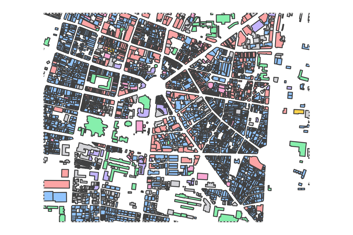 Program breakdown map