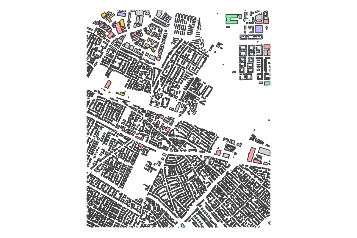 Program breakdown map