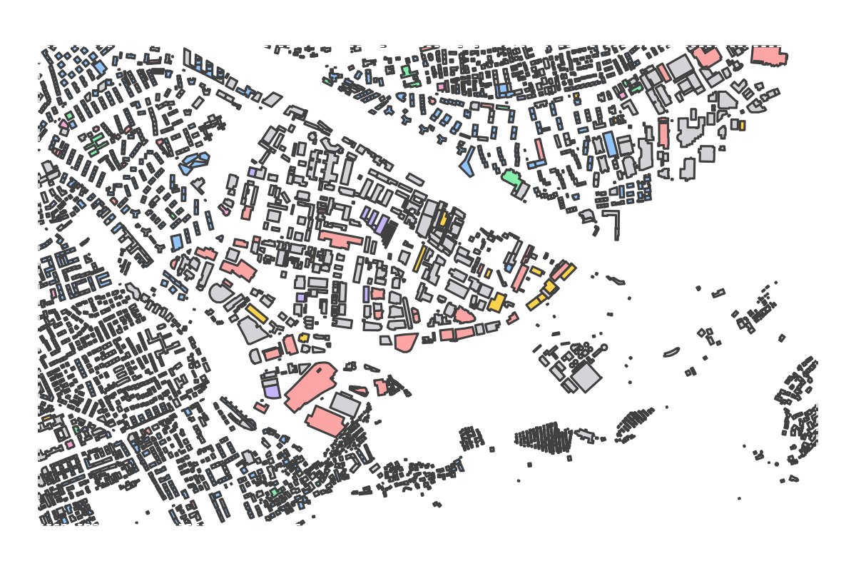 Program breakdown map