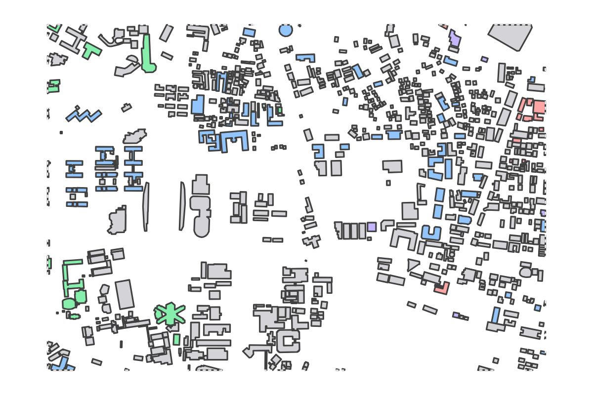Program breakdown map