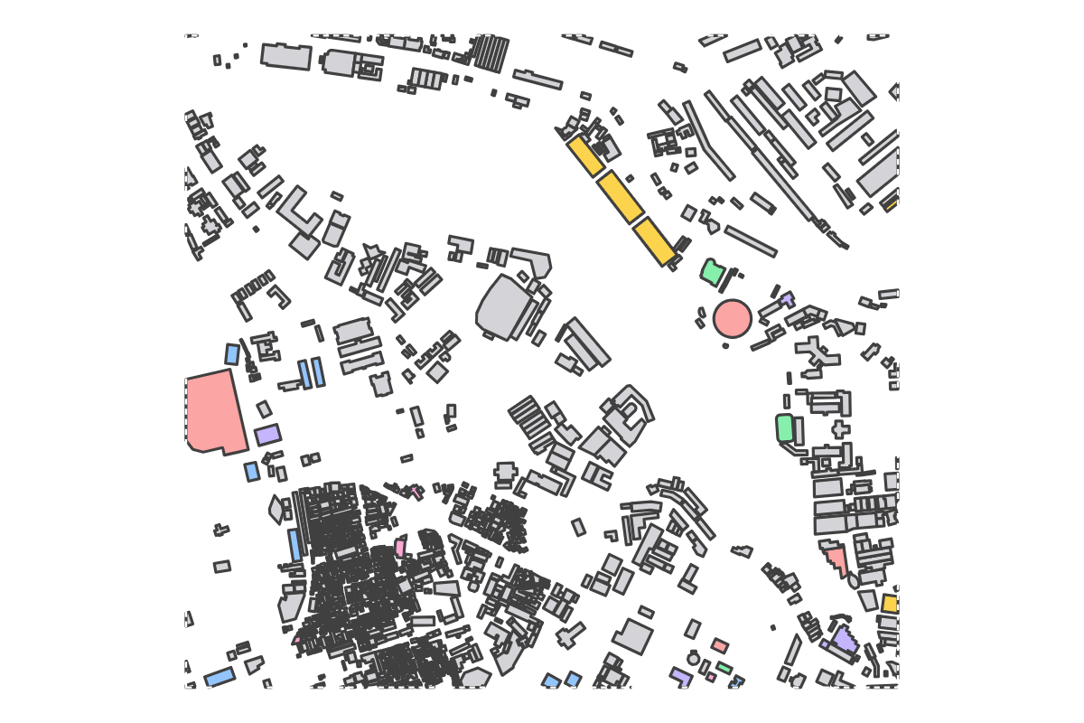 Program breakdown map