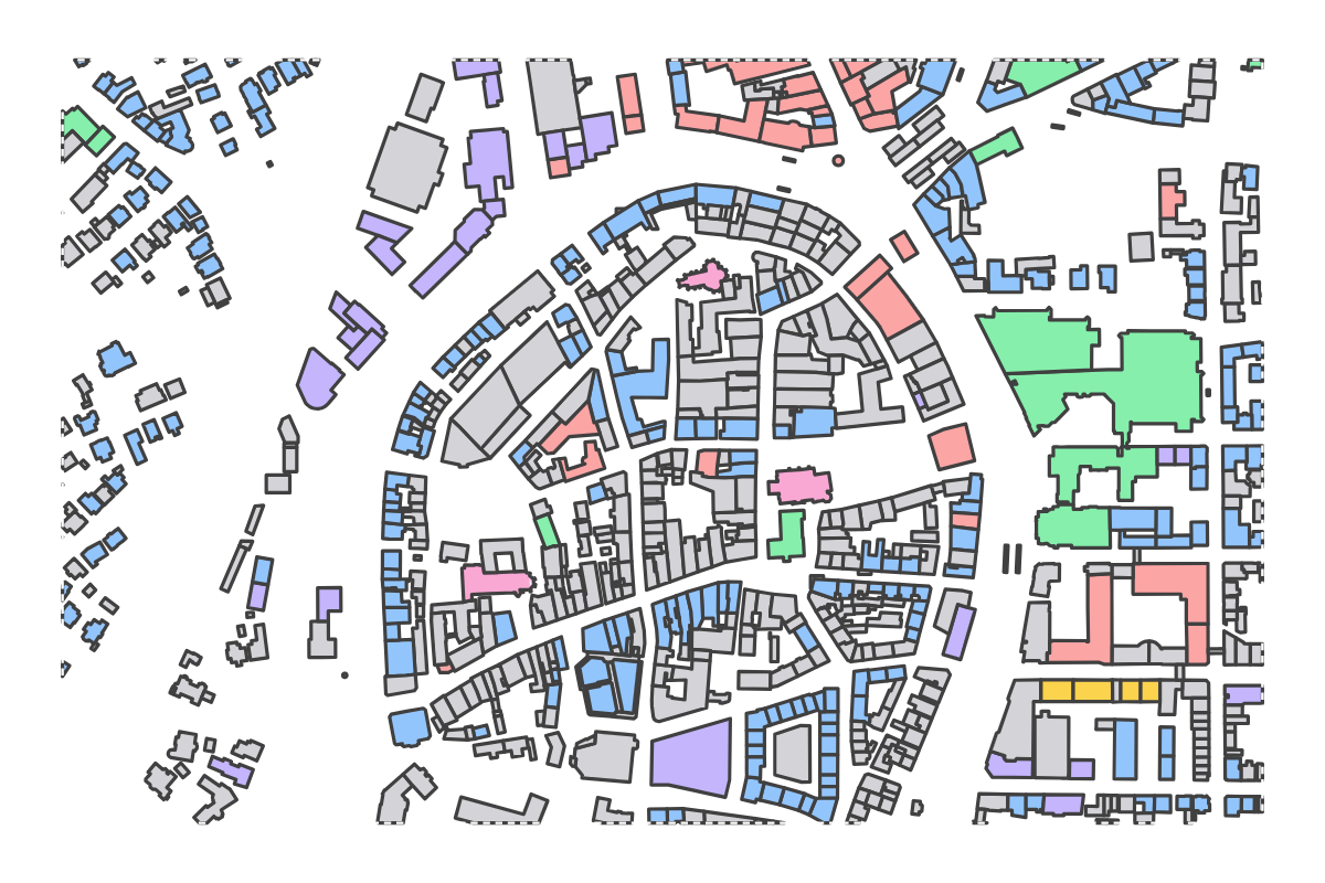 Program breakdown map