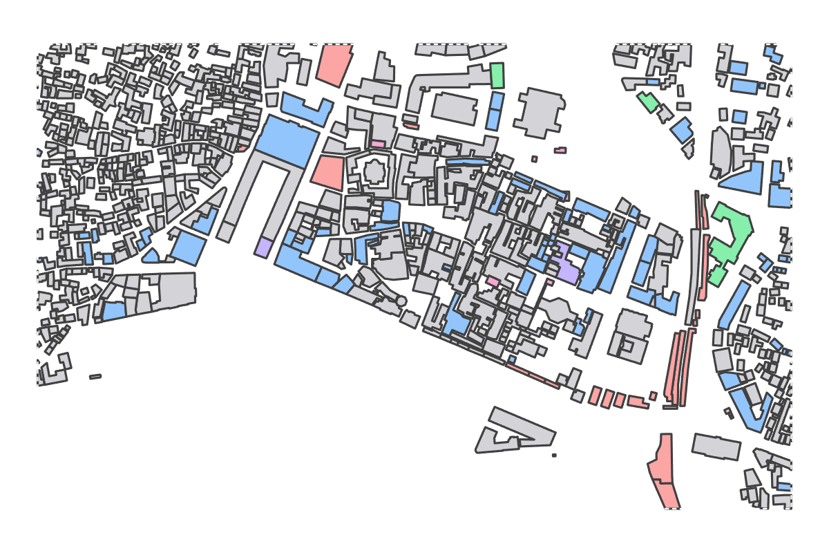 Program breakdown map