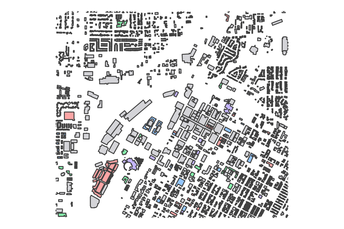 Program breakdown map
