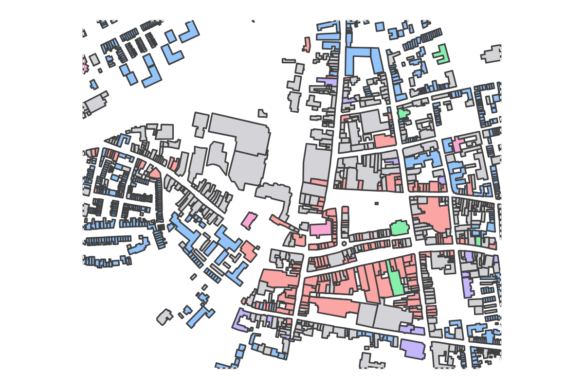 Program breakdown map