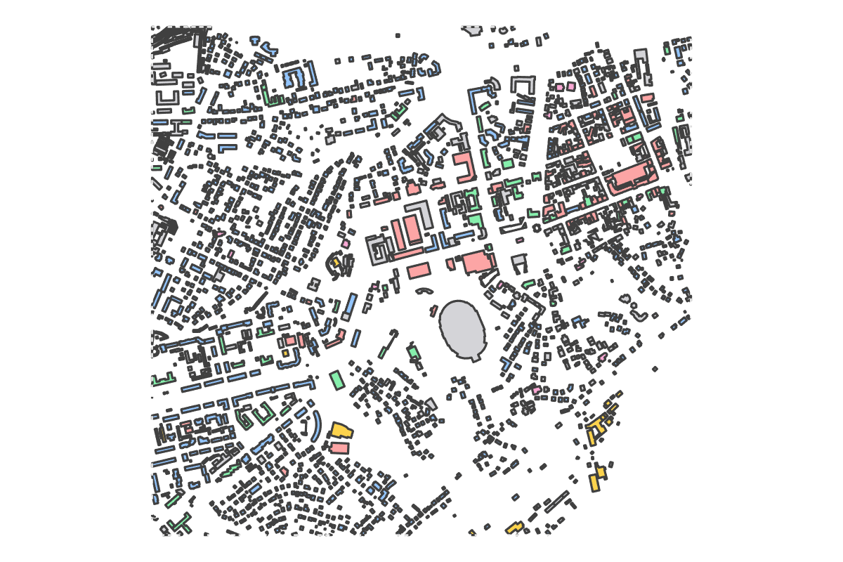 Program breakdown map