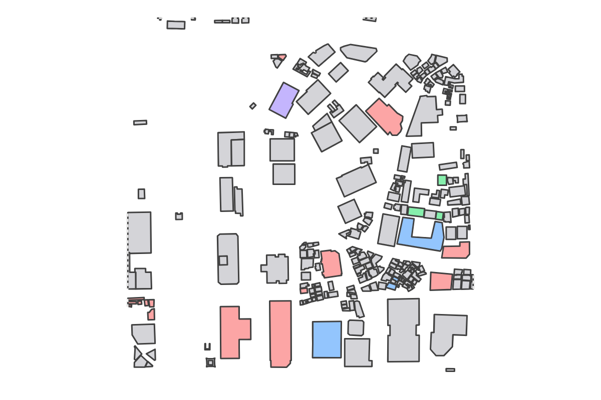 Program breakdown map