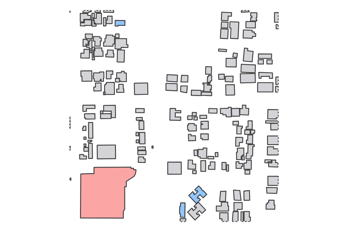 Program breakdown map