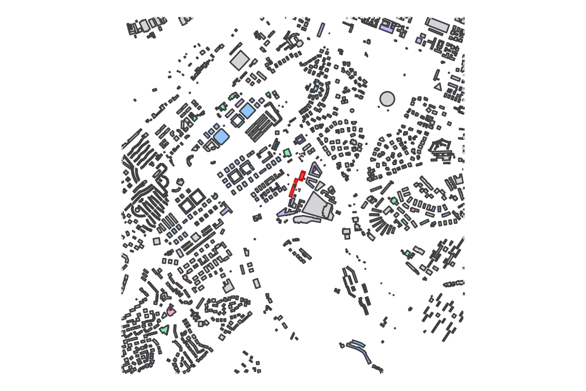 Program breakdown map