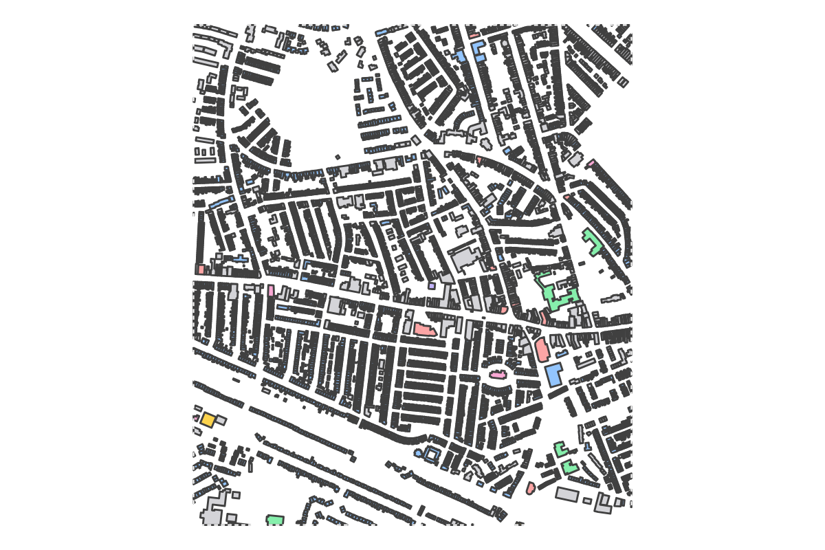 Program breakdown map