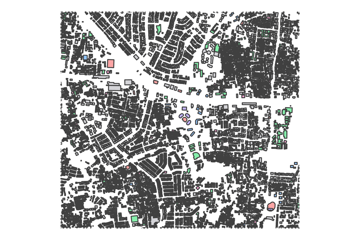 Program breakdown map