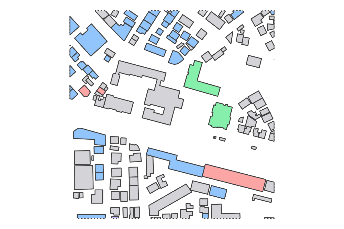 Program breakdown map