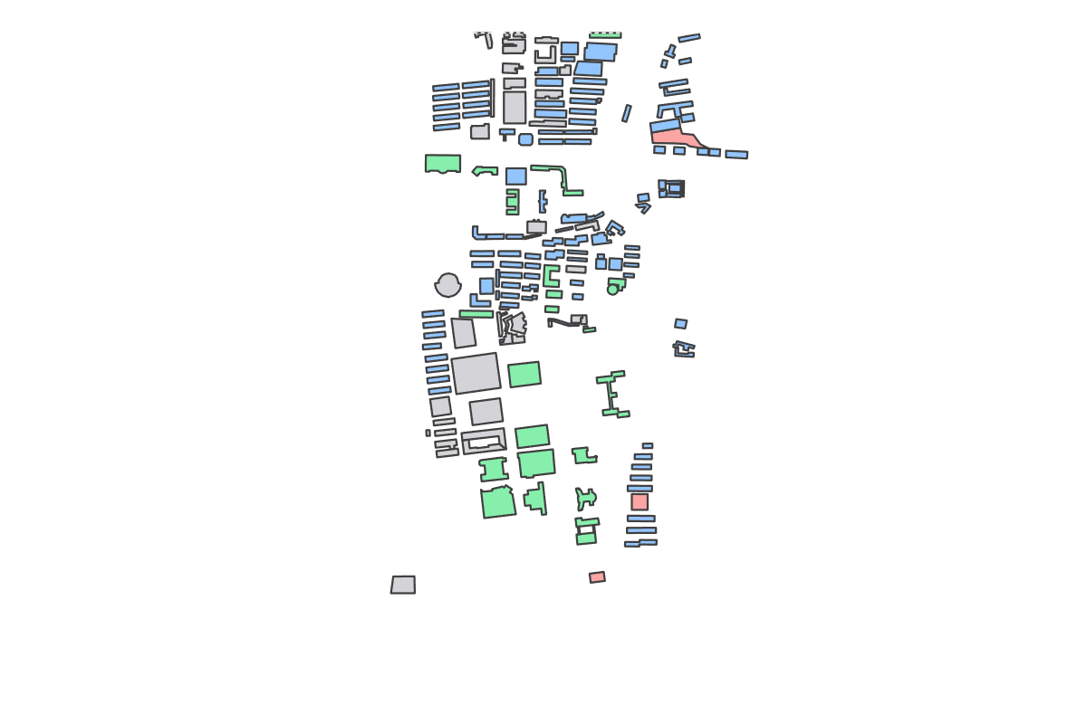 Program breakdown map