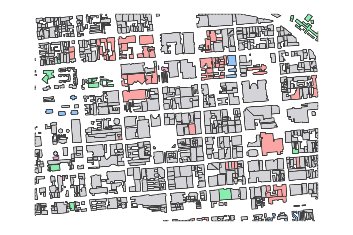 Program breakdown map