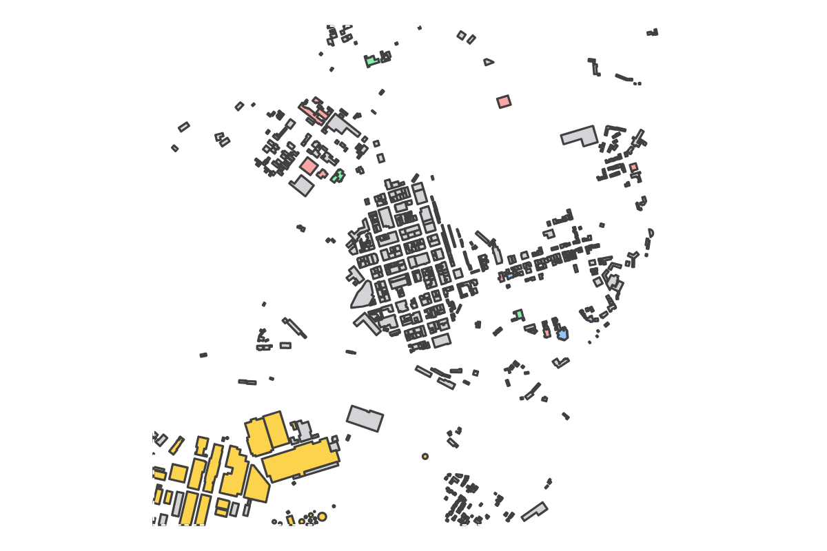 Program breakdown map