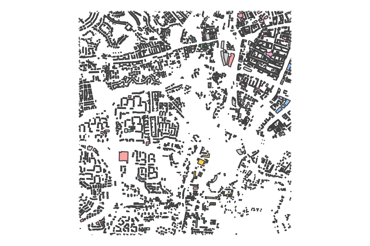 Program breakdown map
