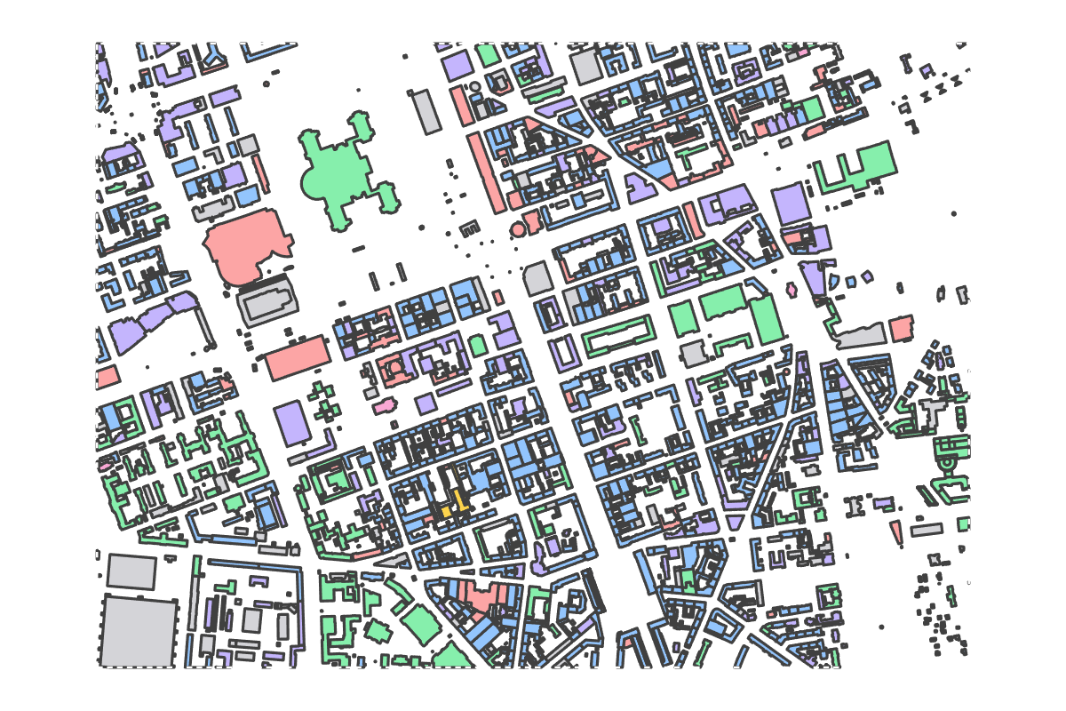 Program breakdown map
