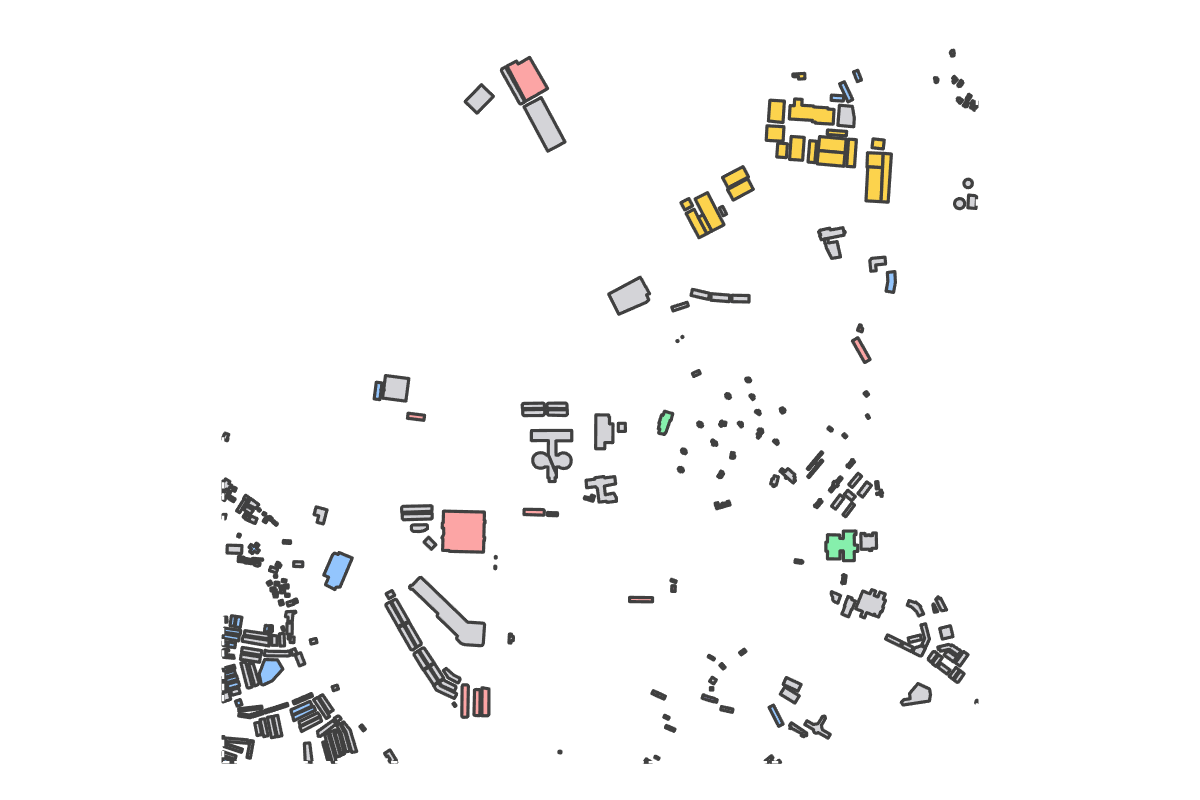 Program breakdown map