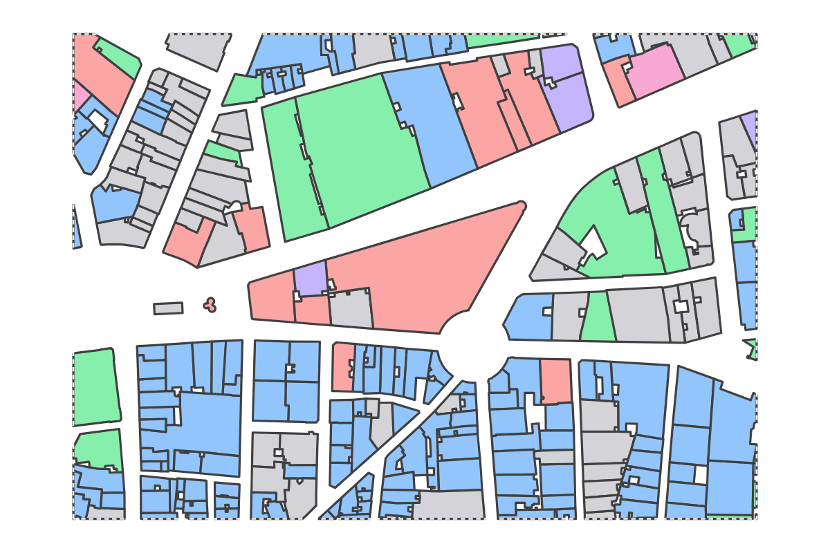 Program breakdown map