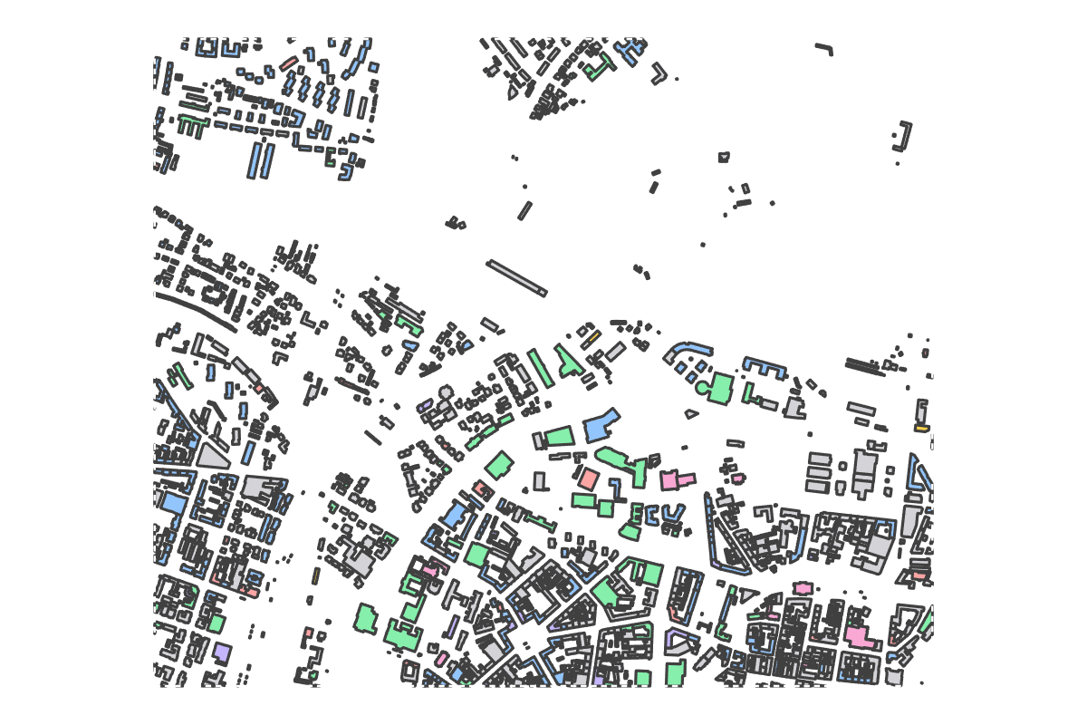 Program breakdown map