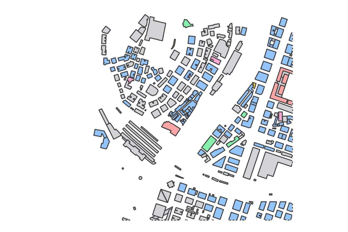 Program breakdown map