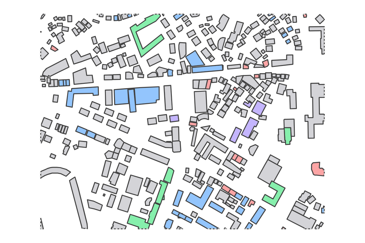 Program breakdown map