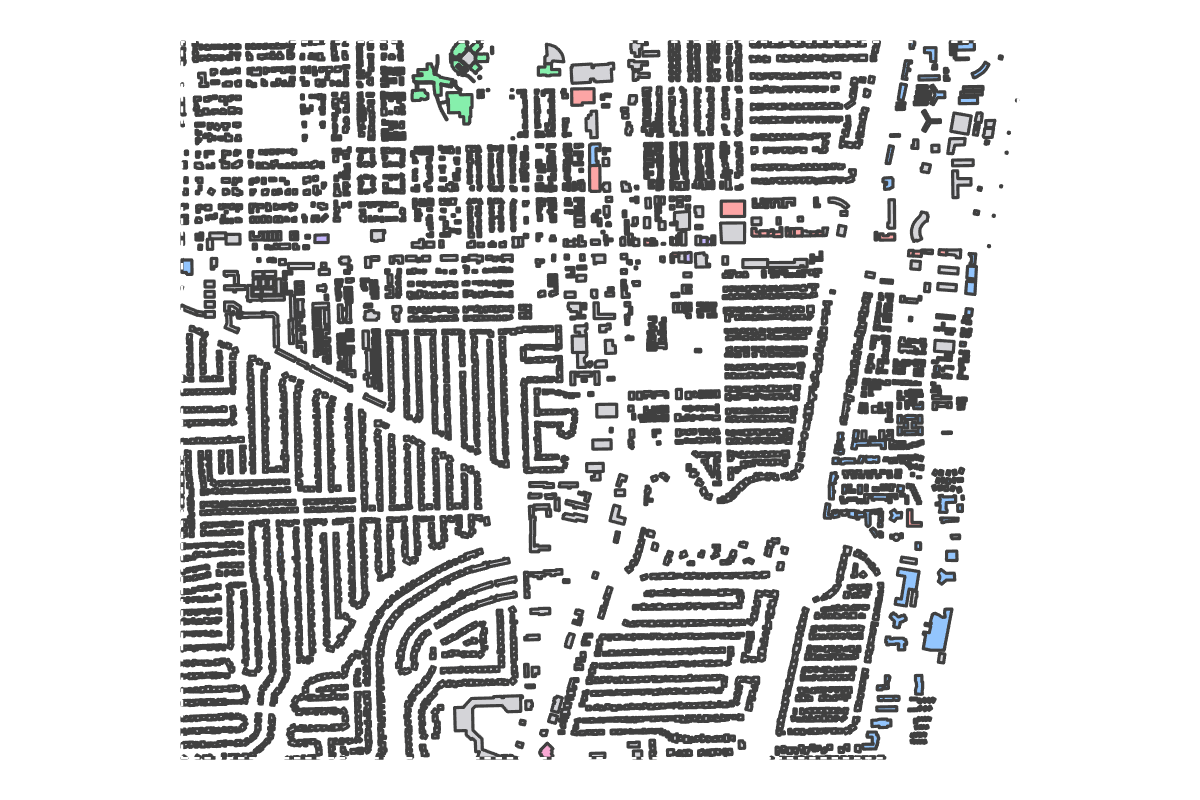 Program breakdown map