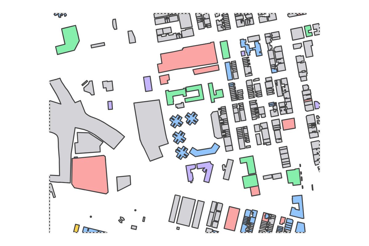 Program breakdown map